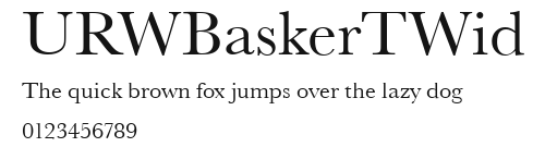 URWBaskerTWid Preview
