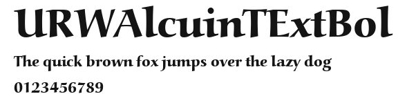 URWAlcuinTExtBol Preview