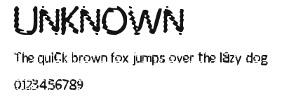 UNKNOWN Preview