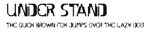 UNDER STAND Preview