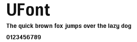 UFont Preview