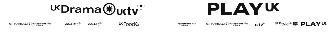 UKtv Family Logos Preview
