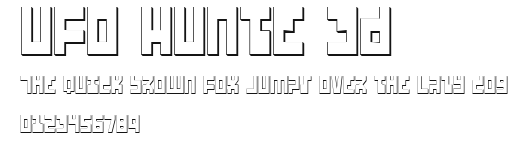 UFO Hunte 3D Preview