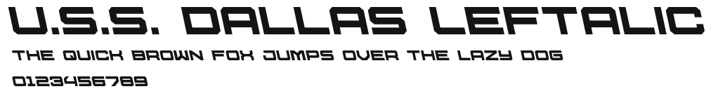 U.S.S. Dallas Leftalic Preview