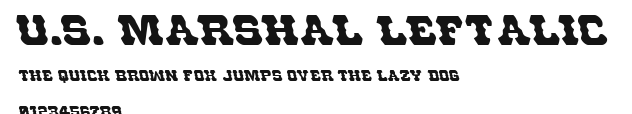 U.S. Marshal Leftalic Preview