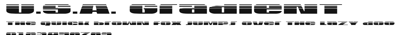 U.S.A. Gradient Preview