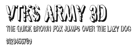 vtks army 3d Preview