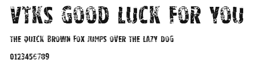 Vtks good luck for you Preview