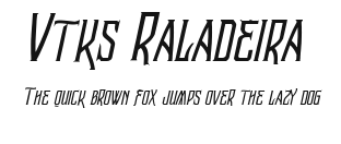 Vtks Raladeira 2 Preview
