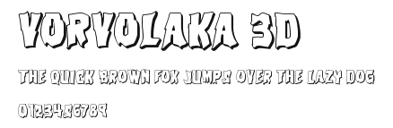 Vorvolaka 3D Preview