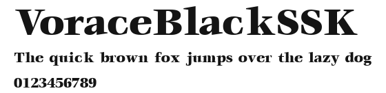 VoraceBlackSSK Preview