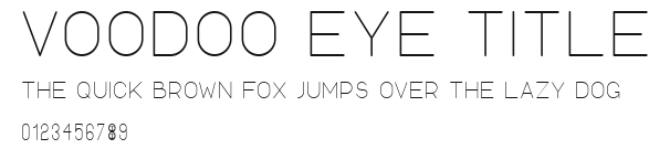 Voodoo Eye Title Preview