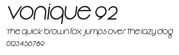 Vonique 92 Preview