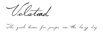 Volstead Preview