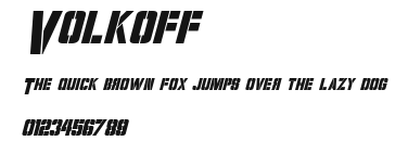 Volkoff Preview