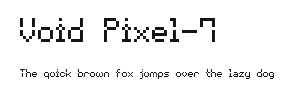 Void Pixel-7 Preview