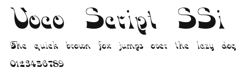 Voco Script SSi Preview