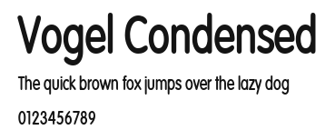 Vogel Condensed Preview