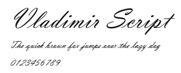 Vladimir Script Preview