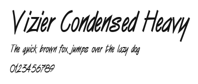 Vizier Condensed Heavy Preview