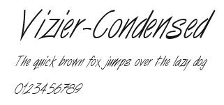 Vizier-Condensed Preview