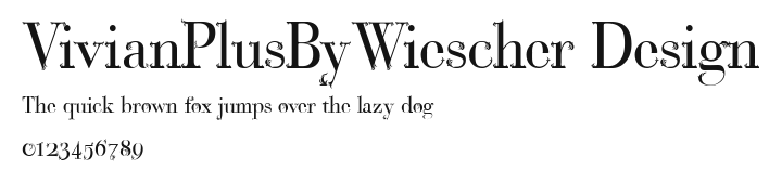 VivianPlusByWiescher Design Preview
