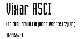 Vixar ASCI Preview