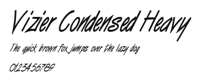Vizier Condensed Heavy Preview