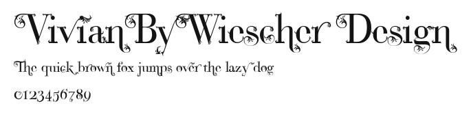 VivianByWiescher Design Preview