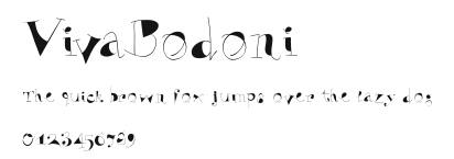 VivaBodoni Preview