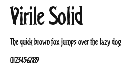 Virile Solid Preview