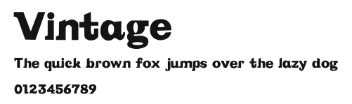 Vintage Preview