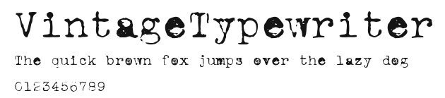 VintageTypewriter Preview