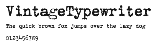 VintageTypewriter Preview