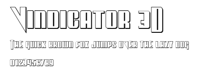 Vindicator 3D Preview