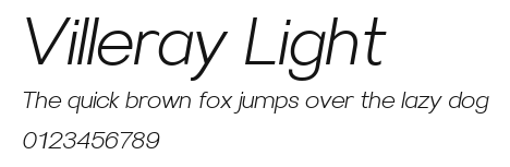 Villeray Light Preview
