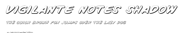 Vigilante Notes Shadow Preview