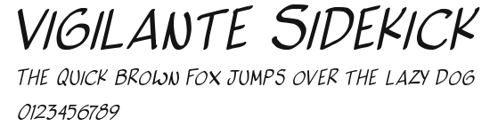Vigilante Sidekick Preview