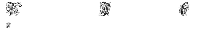 Victorian Initials One Preview