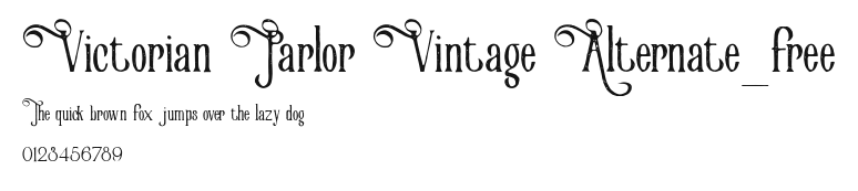 Victorian Parlor Vintage Alternate_free Preview