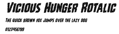 Vicious Hunger Rotalic Preview