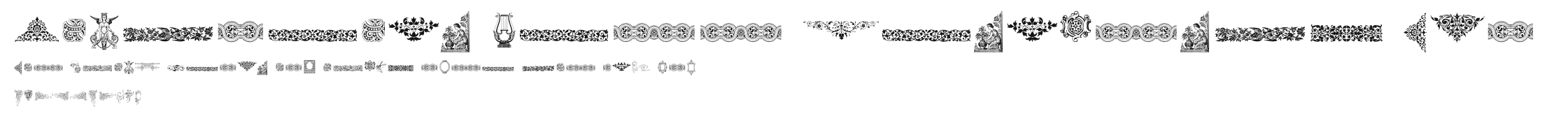 Victorian Free Ornaments Two Preview