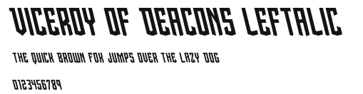 Viceroy of Deacons Leftalic Preview
