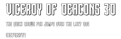 Viceroy of Deacons 3D Preview