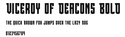 Viceroy of Deacons Bold Preview