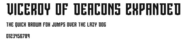 Viceroy of Deacons Expanded Preview