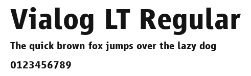 Vialog LT Regular Preview