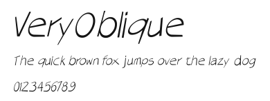 VeryOblique Preview
