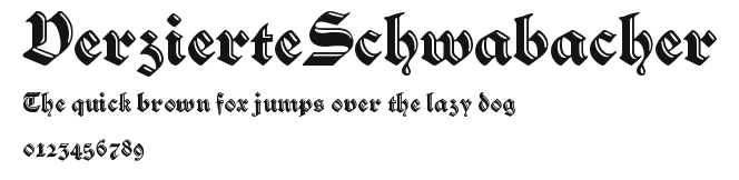 VerzierteSchwabacher Preview