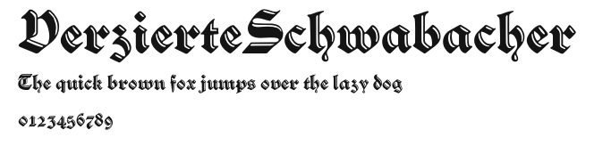 VerzierteSchwabacher Preview